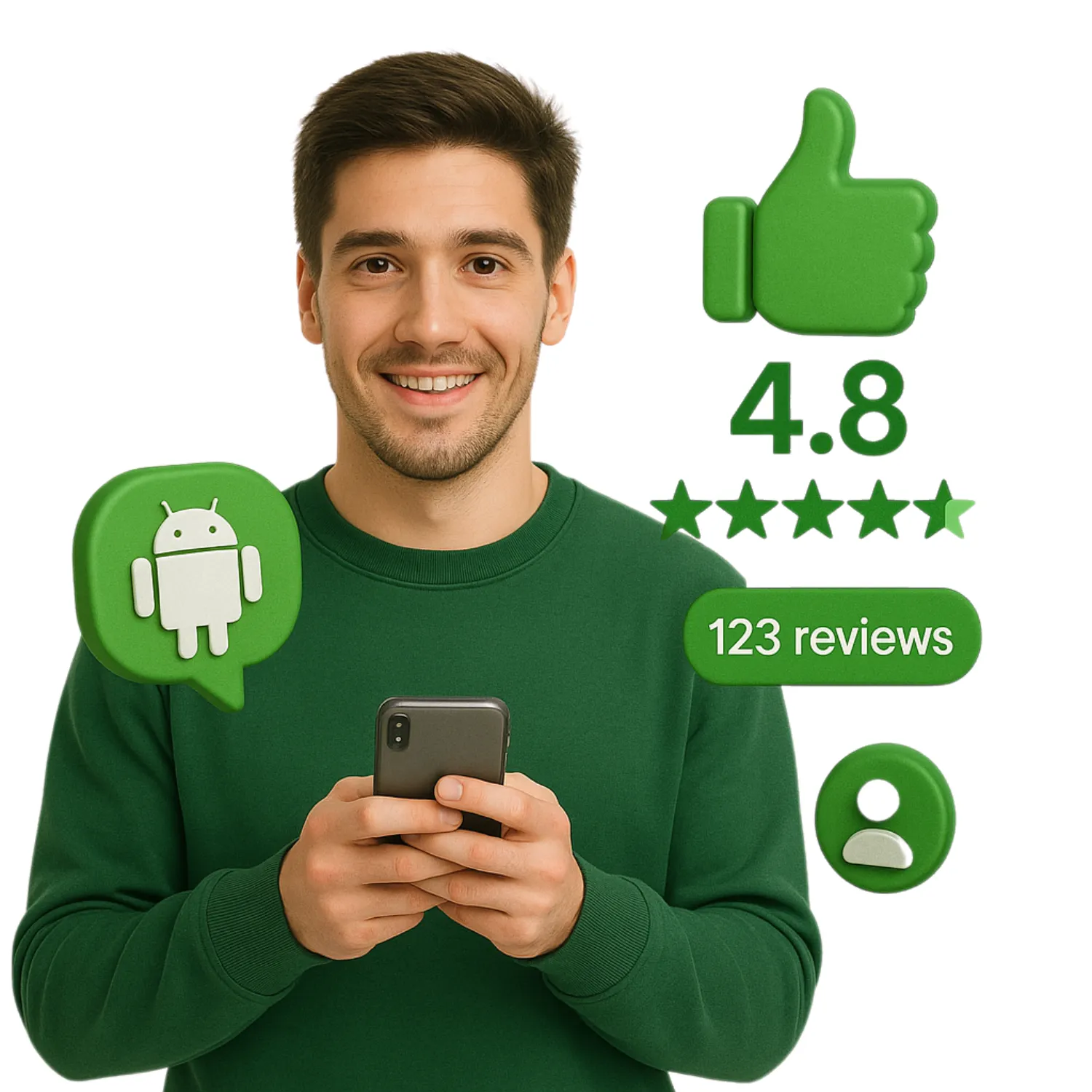 Buy Android App Reviews